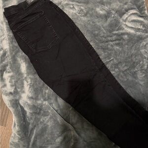 Black Pull-On Skinny Jeans